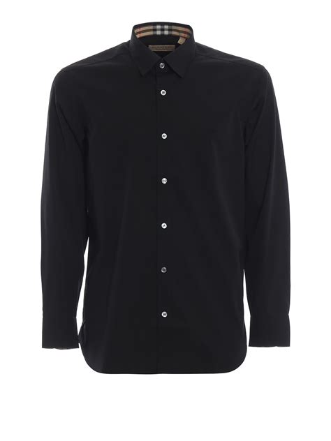 camicia burberry nera donna|Camicie firmate da donna .